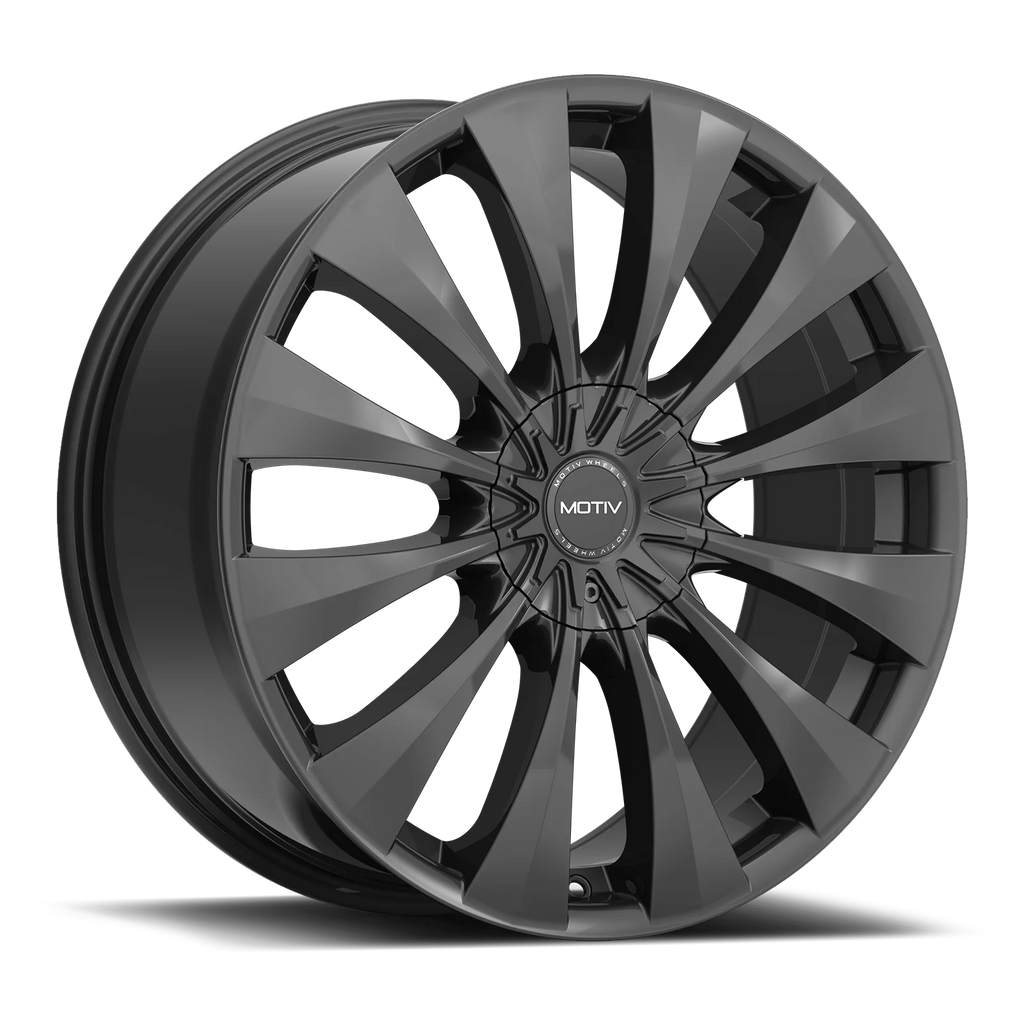 16X7.5 5X100 5X4.50 Gloss Black Cast Aluminum S63229