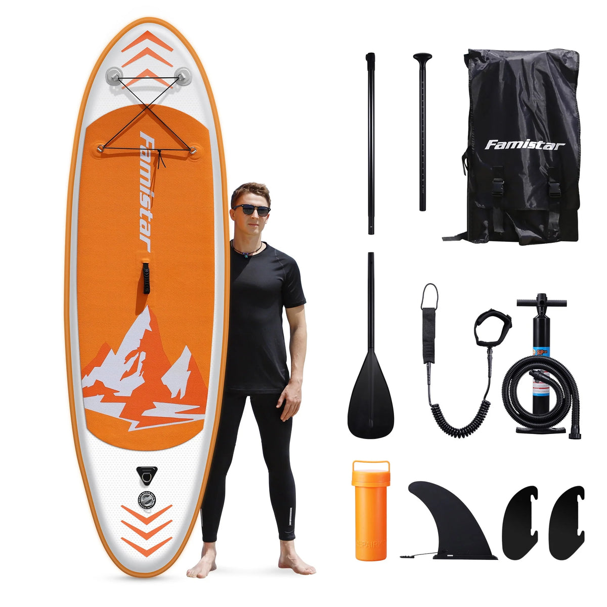 Inflatable Stand Up Paddle Board with Paddle Pump and Backpack G5903
