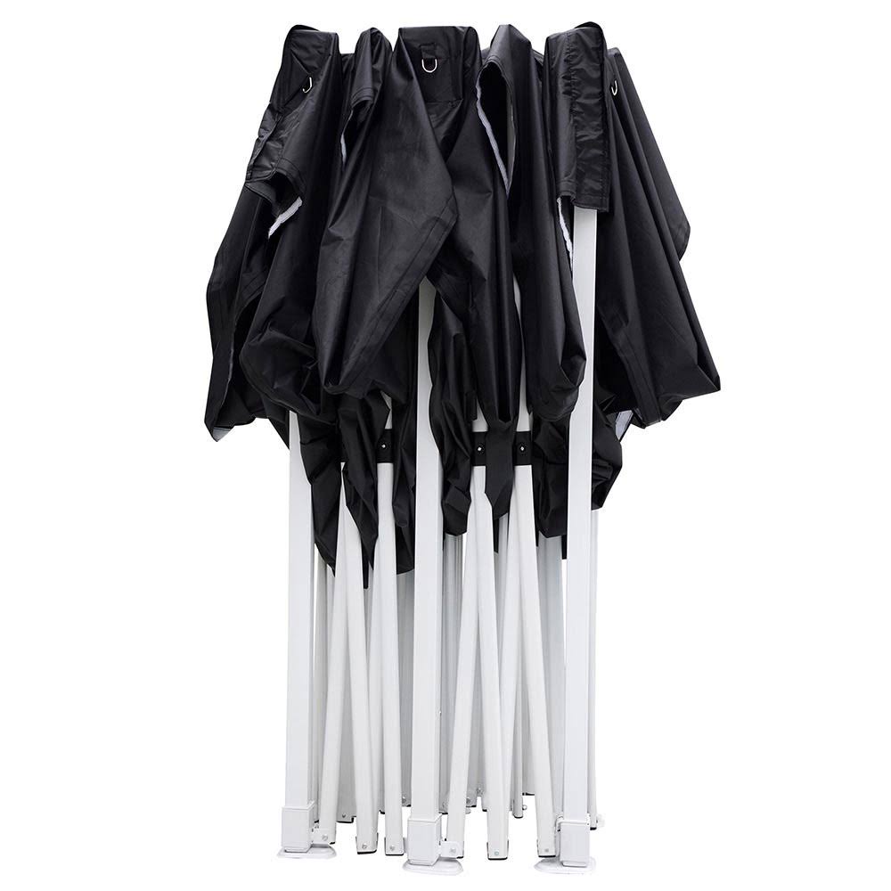 Black Waterproof Pop Up Canopy Tent Y208149