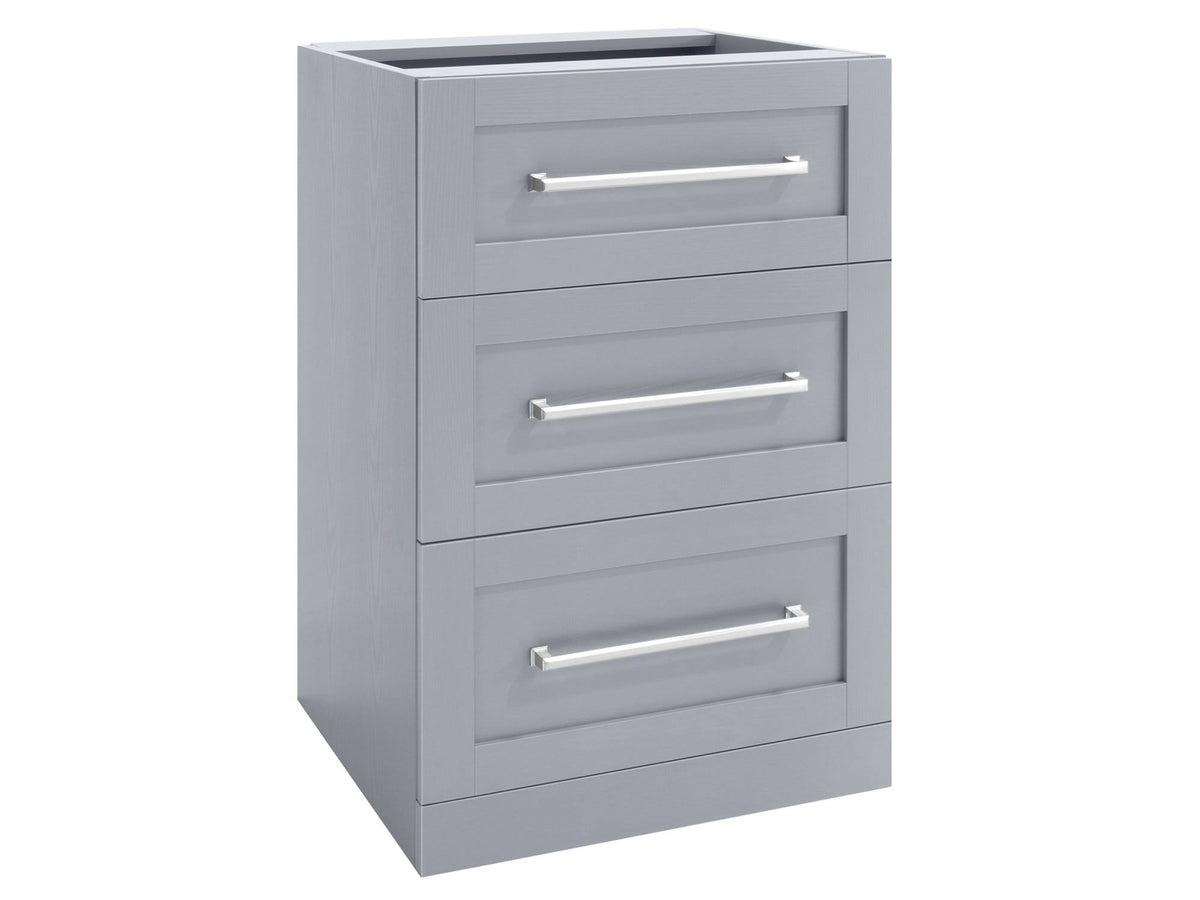 Grey 3-Drawer Cabinet Z1597