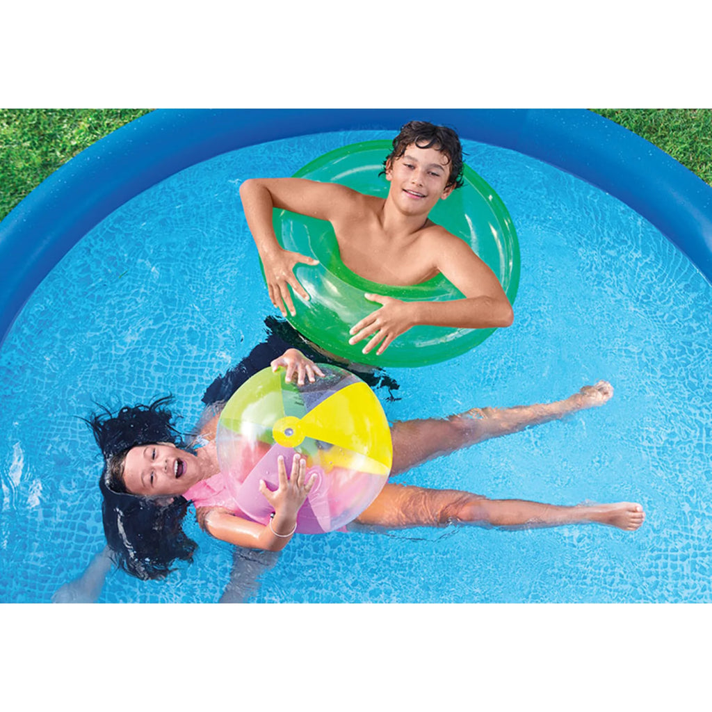 Inflatable Round Swimming Pool & Cover Z593