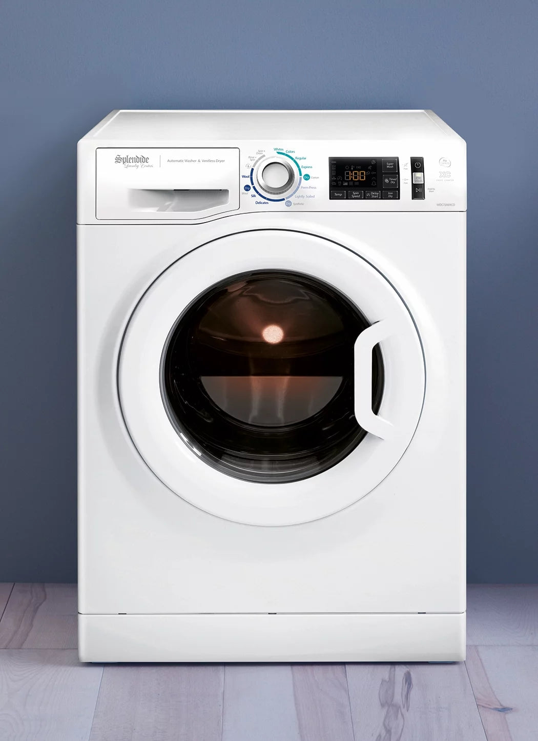 White Ventless Washer & Dryer C8092