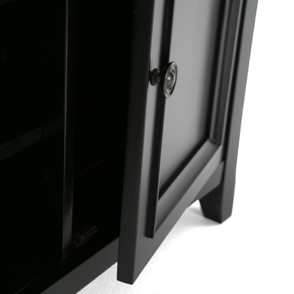 Black TV Media Stand Q19036