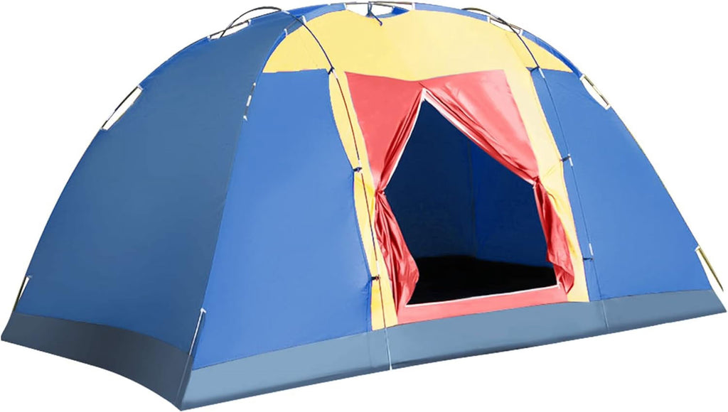 8 Person Large Family Camping Tent with Carry Bag S609006