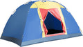 8 Person Large Family Camping Tent with Carry Bag S609006