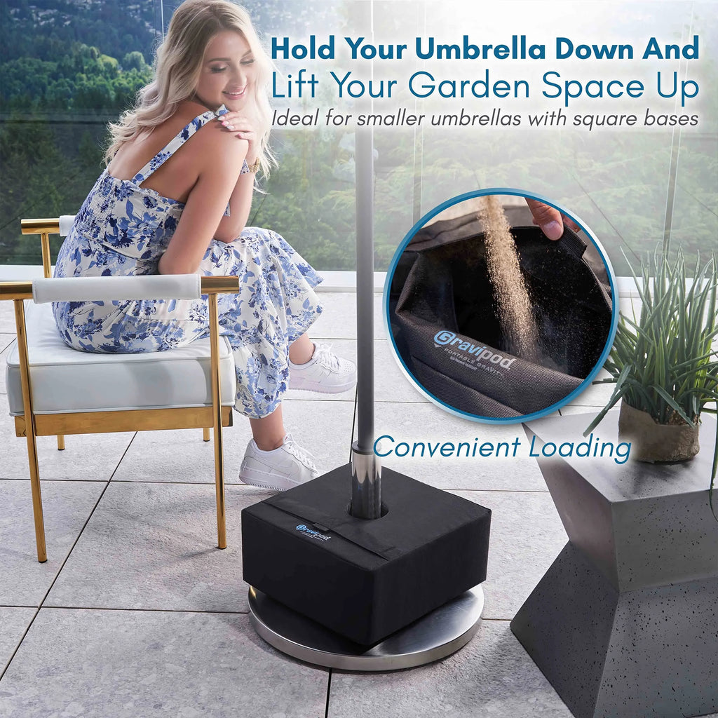 14" Square Umbrella Base Weight Bag Q236210
