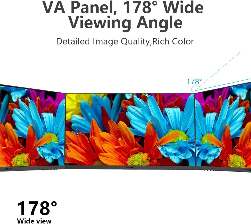 23.8 Inch FHD 1080p IPS 75Hz Computer Monitor M454281