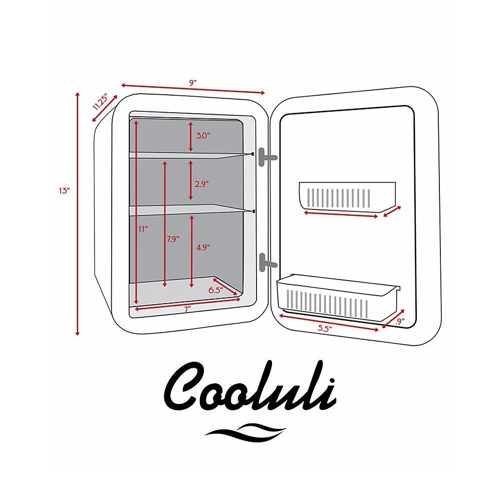 Teal 0.5 Cu. Ft. Mini Fridge I722