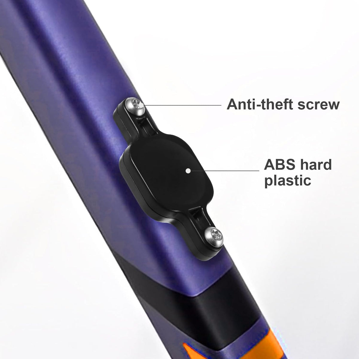 Black Bike GPS Tracker Holder for Airtag Z35649