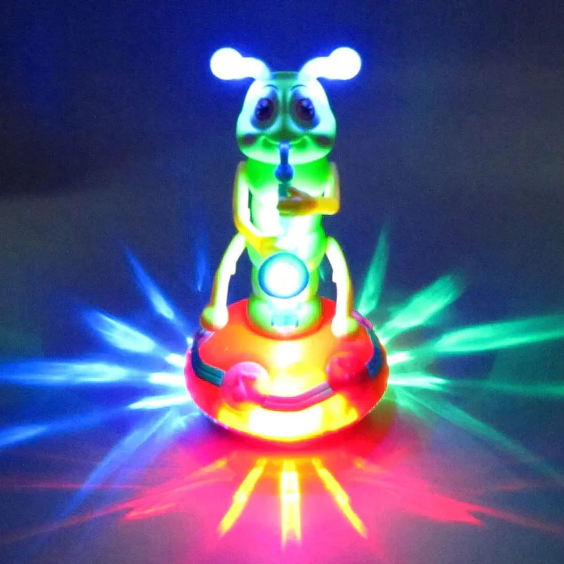 Dancing Saxophone Caterpillar Toy with Music & LED Lights L9242