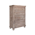 Natural Solid Wood Four Drawer Chest M220335