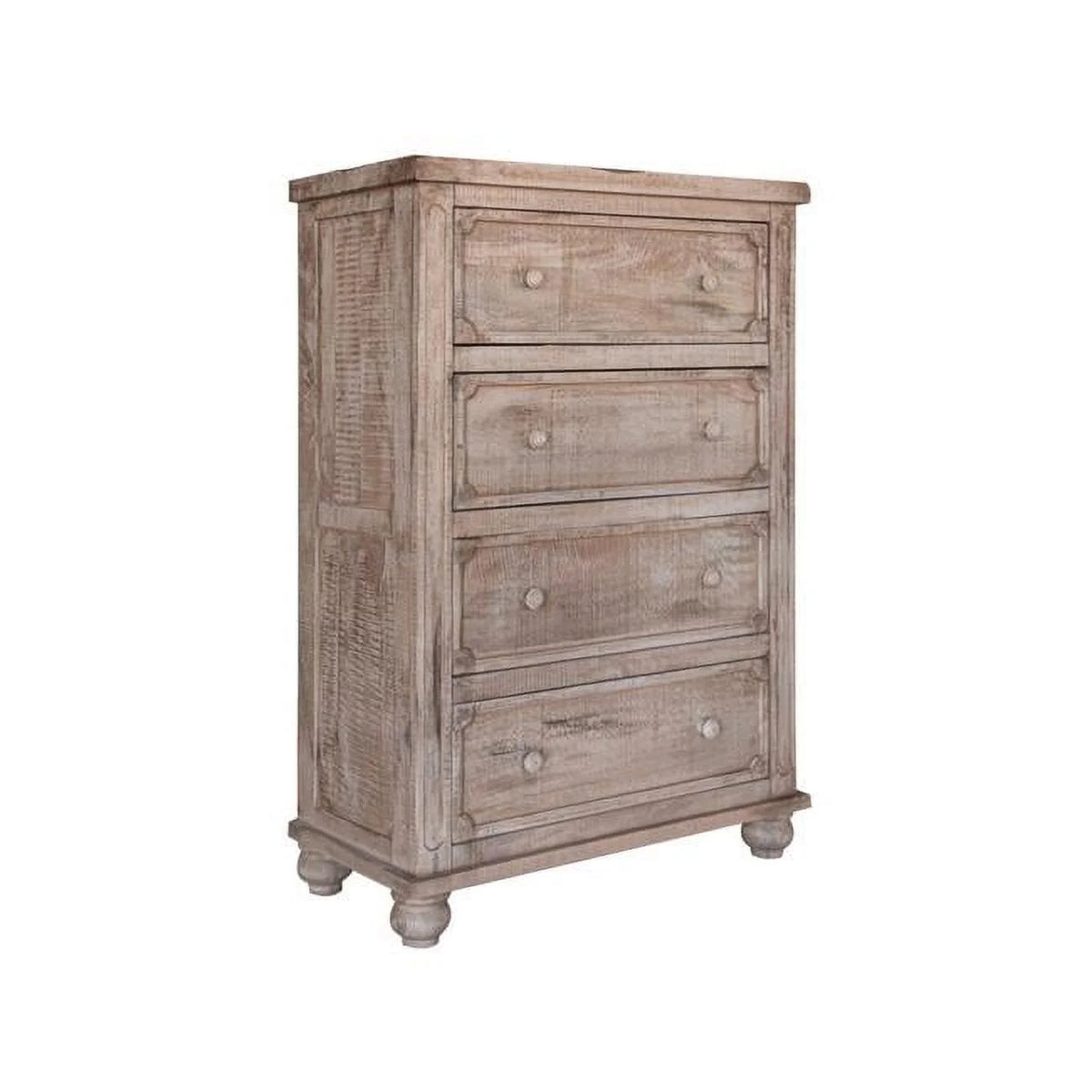Natural Solid Wood Four Drawer Chest M220335