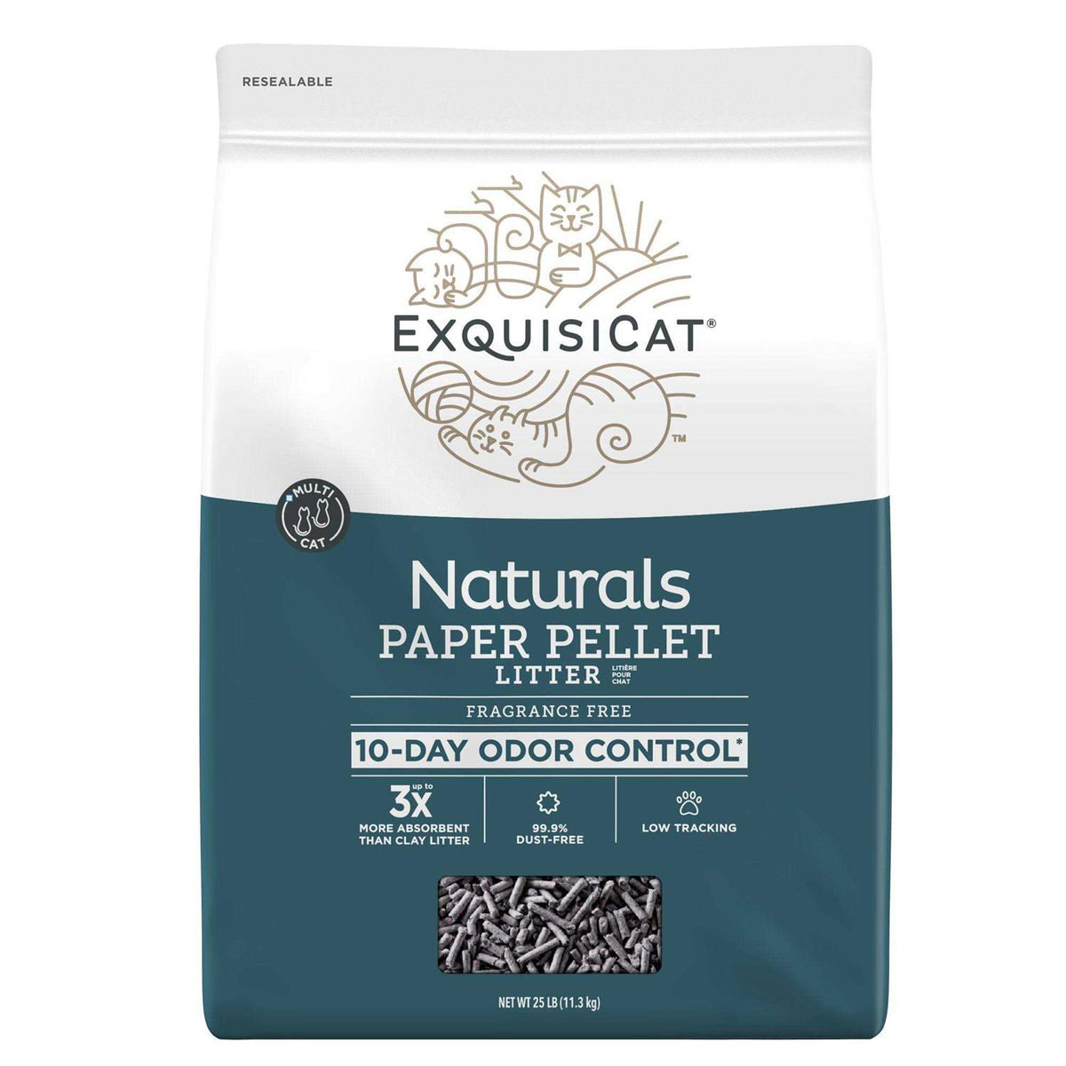 Multi-Cat Paper Pellet Cat Litter L55157