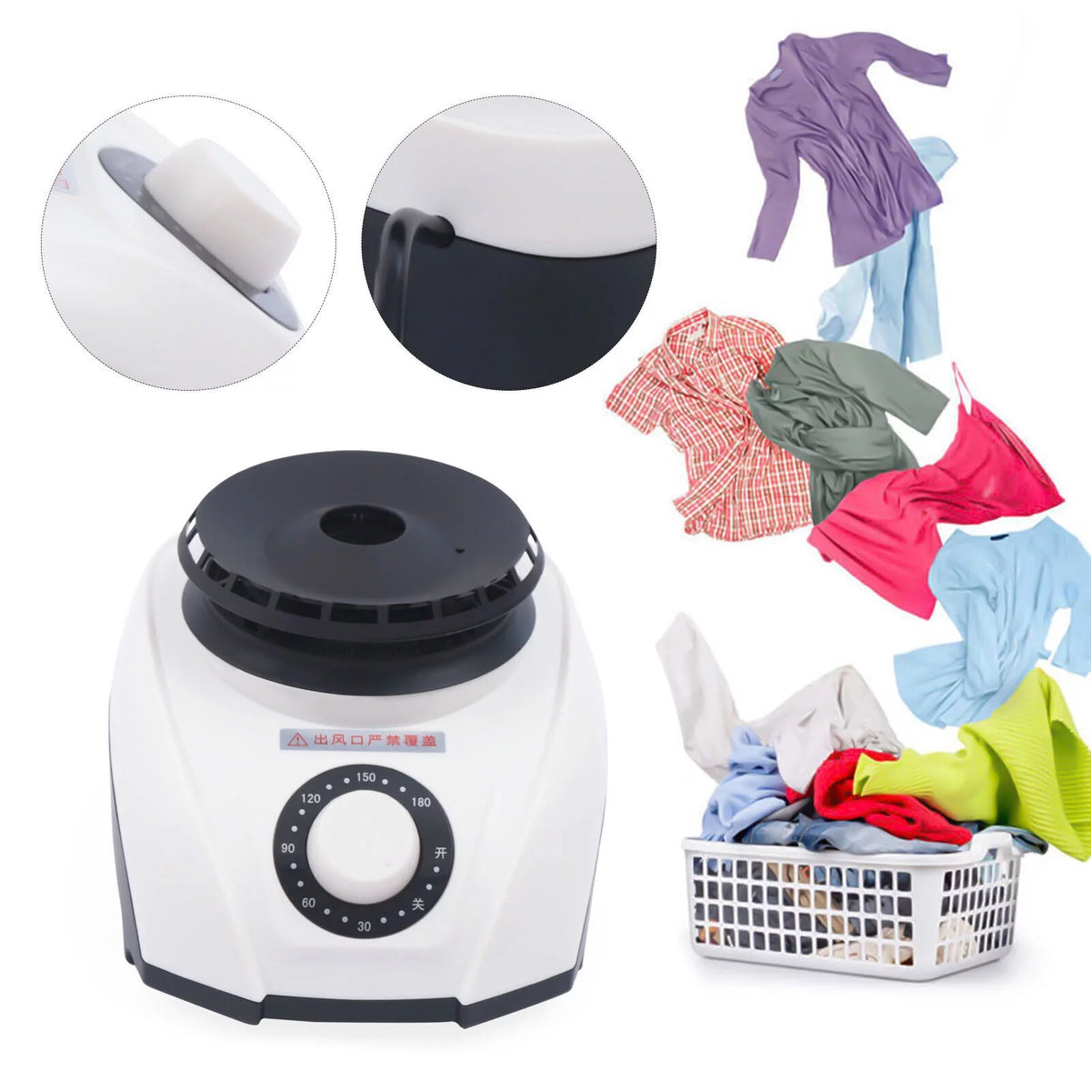 Portable Electric Mini Clothes Dryer Y2349