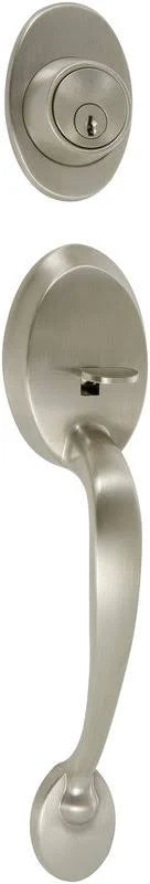 Single Cylinder Entrance Handleset T4615