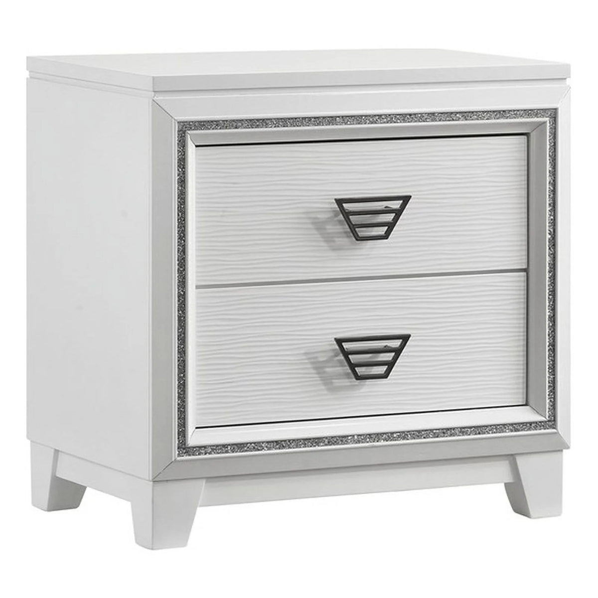 White Nightstand S86286