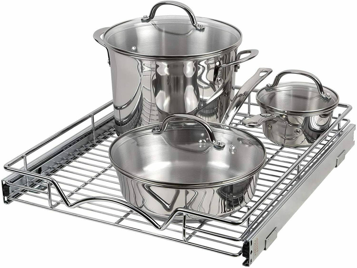 Slide Out Organizer Kitchen Cabinet Storage Shelves B82284