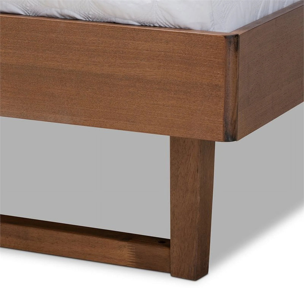 Gray Upholstered Wood King Size Platform Bed Y67334