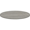 48 in. Weathered Charcoal Round Conference Table P152
