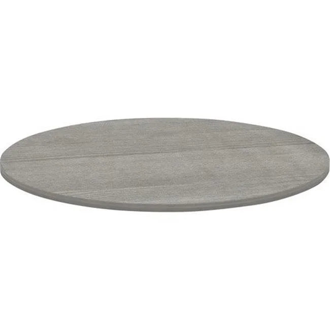 48 in. Weathered Charcoal Round Conference Table P152