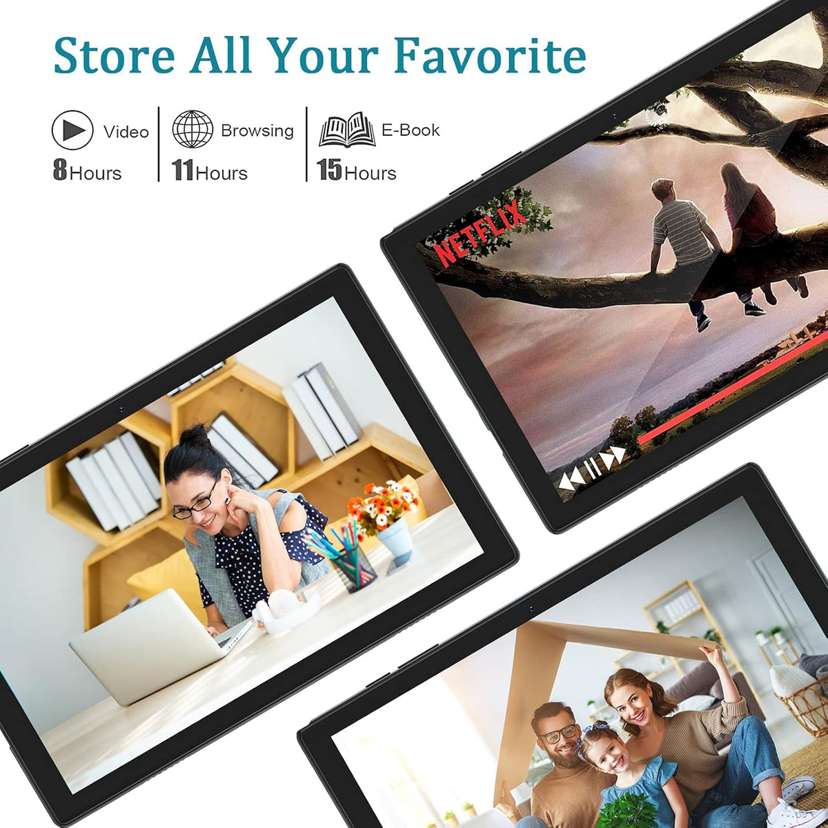 10 inch Android Tablet 32GB Black L342