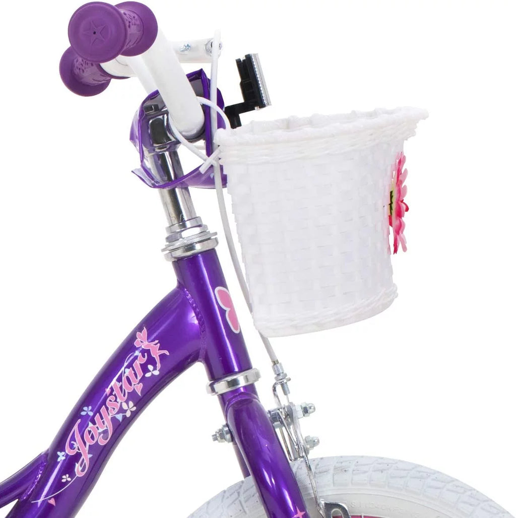 Pink 18 inch Kids Bike with Training Wheels Q513035