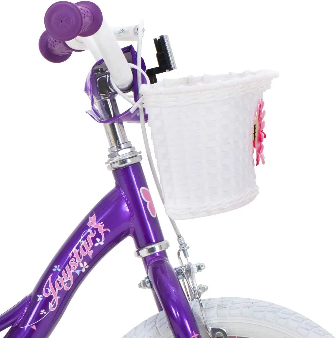 Pink 18 inch Kids Bike with Training Wheels Q513035