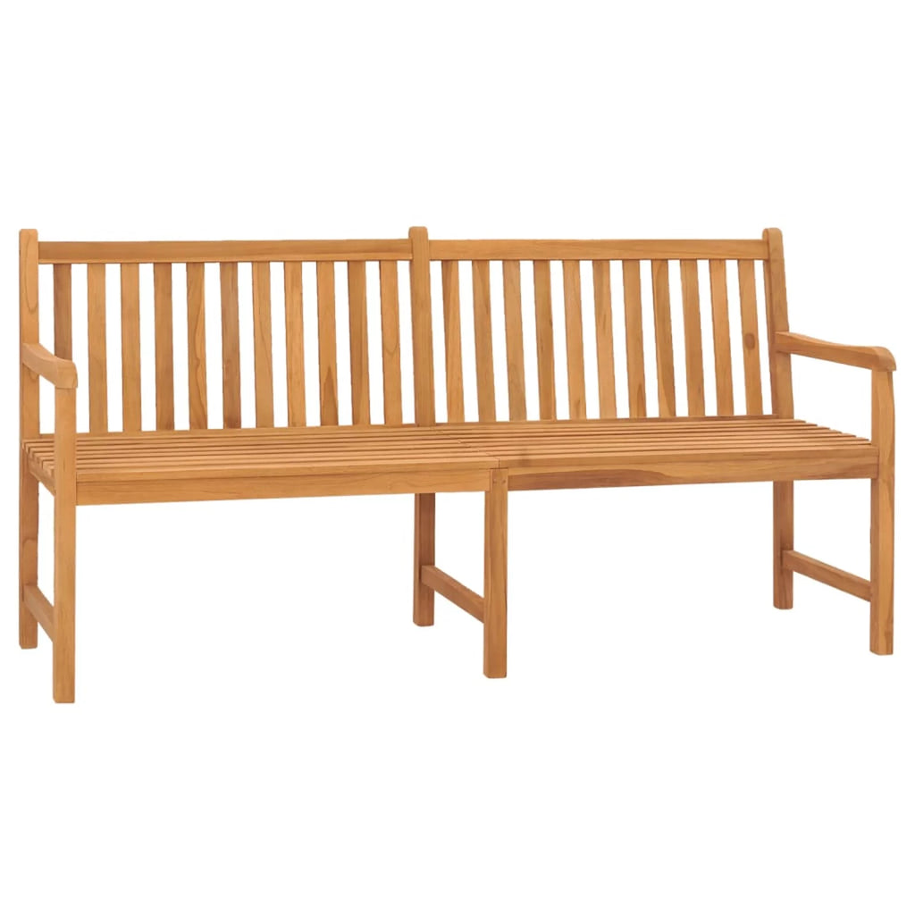 70.9" Solid Teak Wood Patio Bench A283