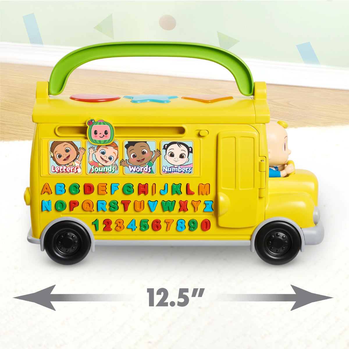 Musical Learning Bus Yellow School Bus Toy M99691