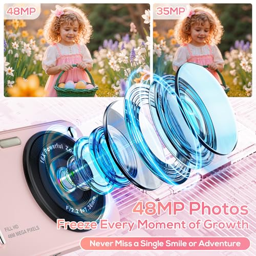 48MP FHD 1080P Compact Digital Camera with 16X Zoom B3354