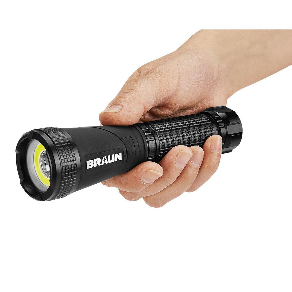 900 Lumen Rechargeable Swivel Head LED Flashlight B84844