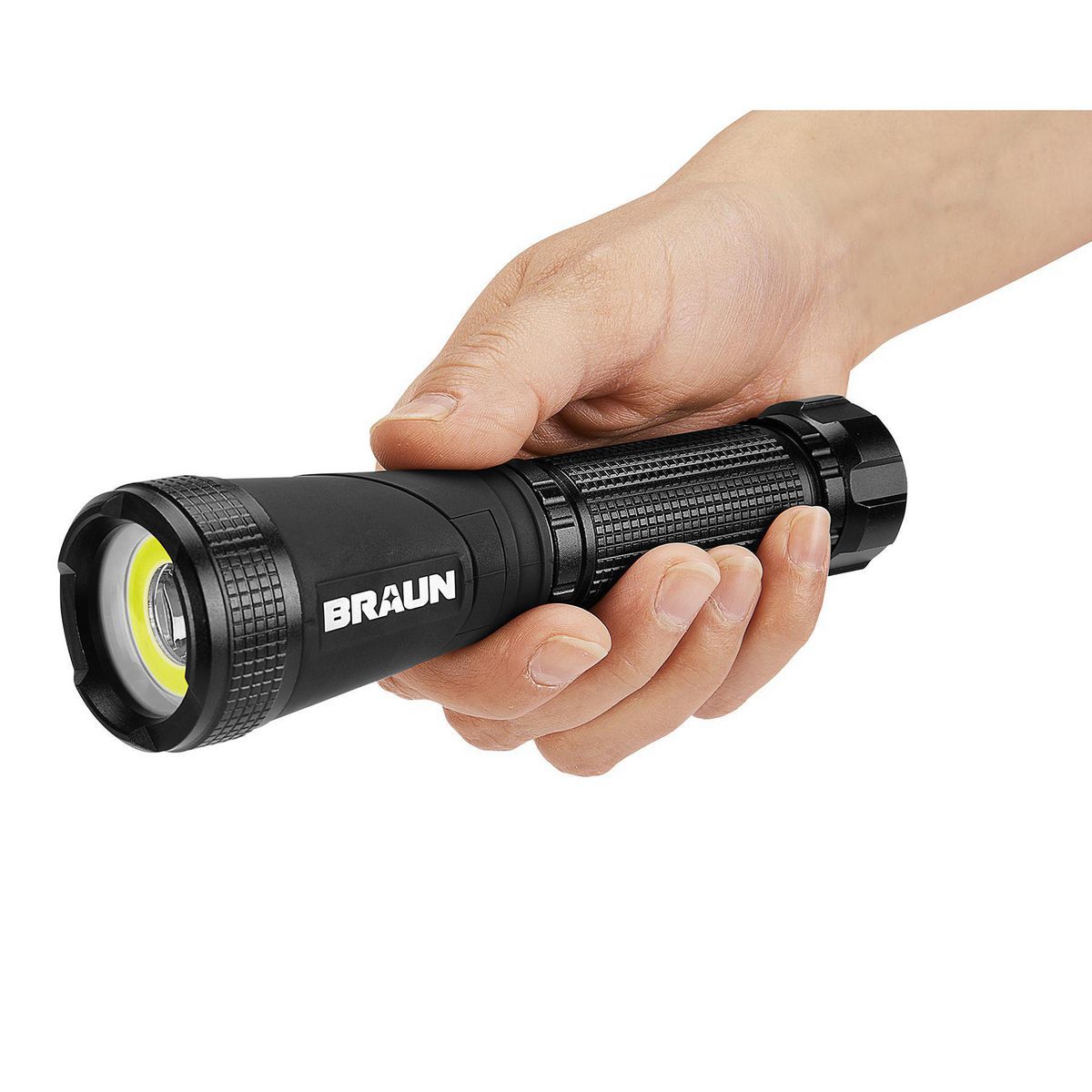 900 Lumen Rechargeable Swivel Head LED Flashlight B84844
