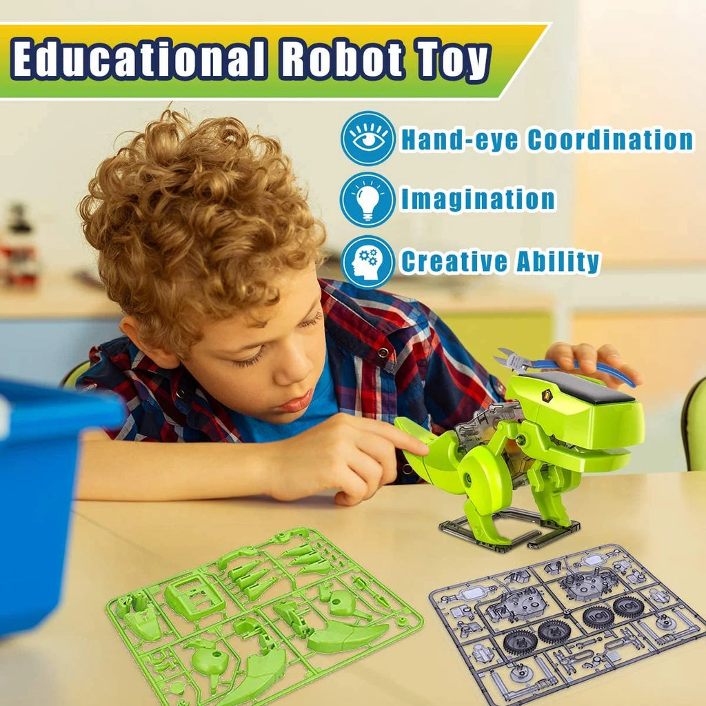 Solar Robot Kit 3-in-1 STEM Projects Robot Kit, Education Science Experiment Kit for Kids Aged 8-12 and Older U765