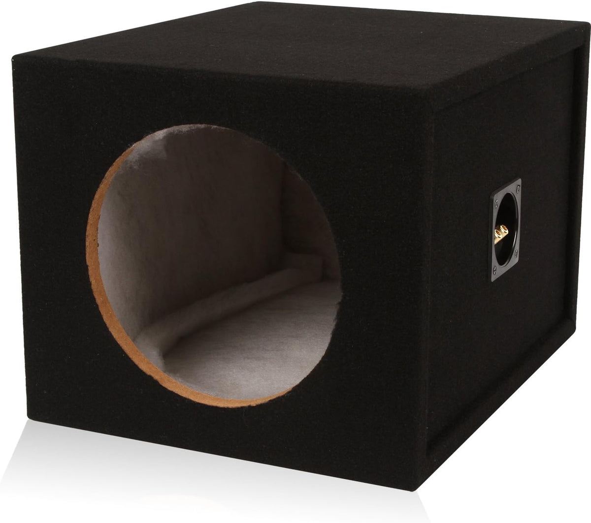 15-inch Car Subwoofer Box Sealed MDF Pack of 2 W9538