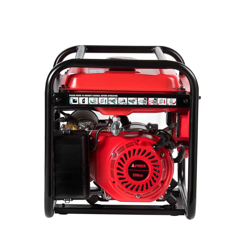 4000W Gasoline Generator With Wheel Kit A6287