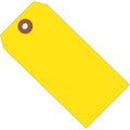 Yellow Plastic Shipping Tags, 100/Case H1218