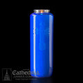 Blue Glass Offering Candle - Case of 12 A479956