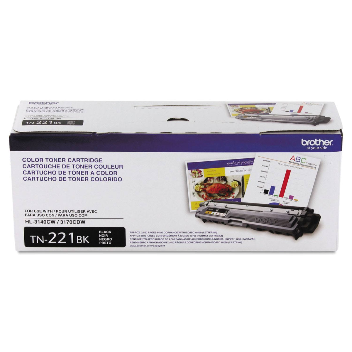 Black Toner Cartridge F898