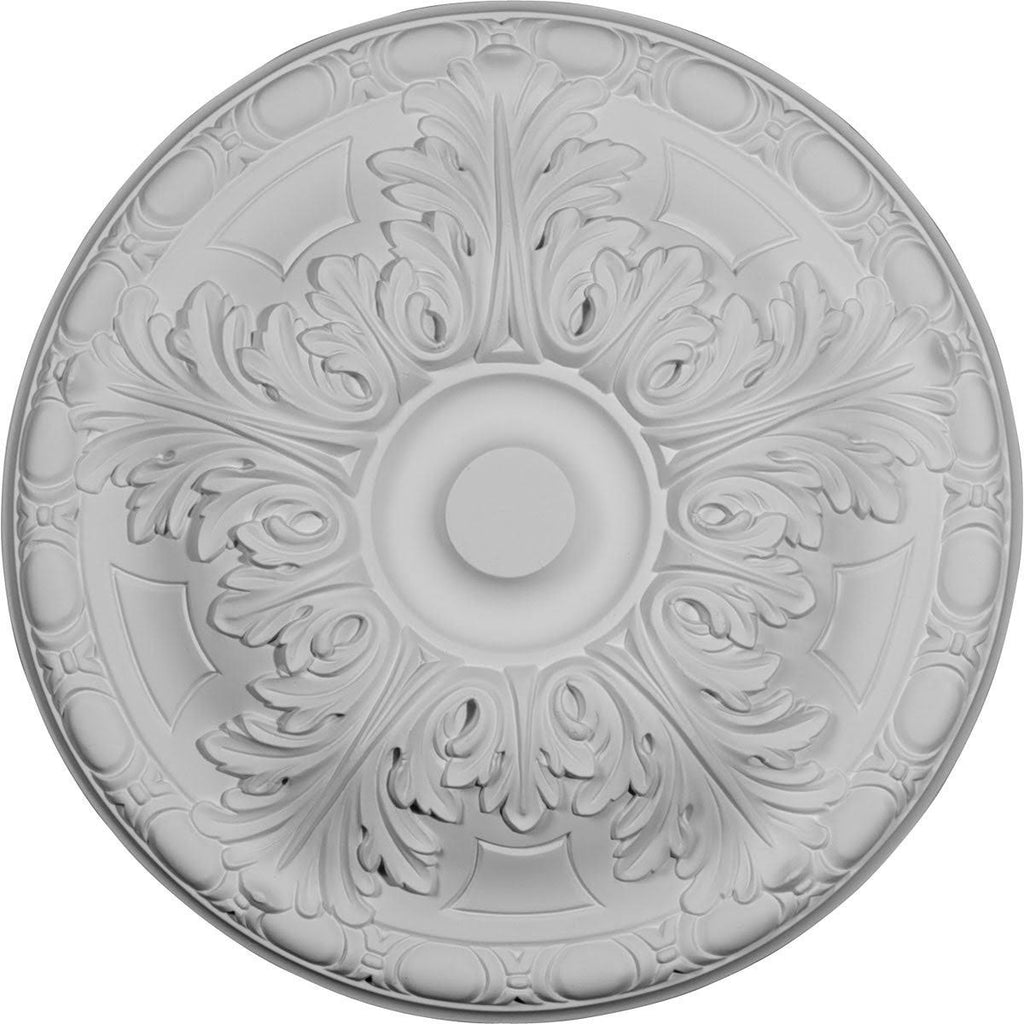 15 3/4x22OD Granada Ceiling Medallion Ultra Pure White I8549