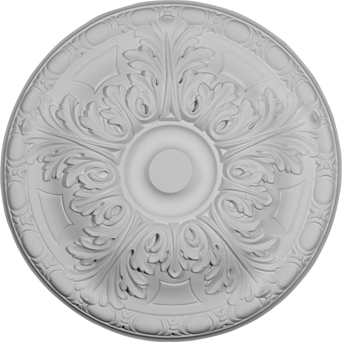 15 3/4x22OD Granada Ceiling Medallion Ultra Pure White I8549