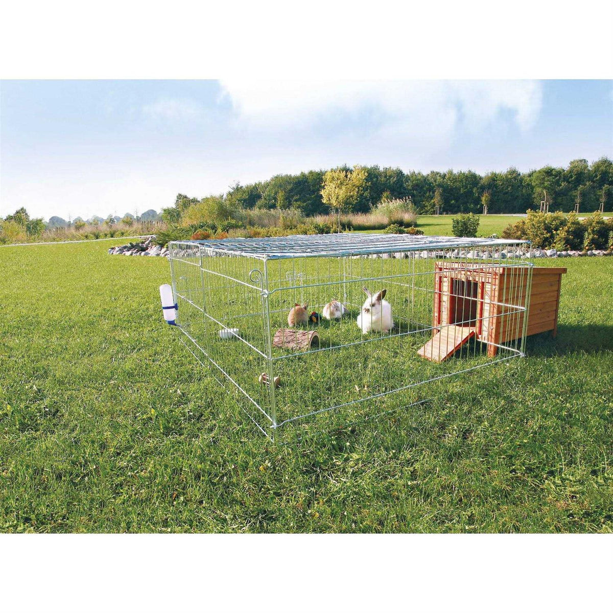 Portable Outdoor Rabbit Cage L336
