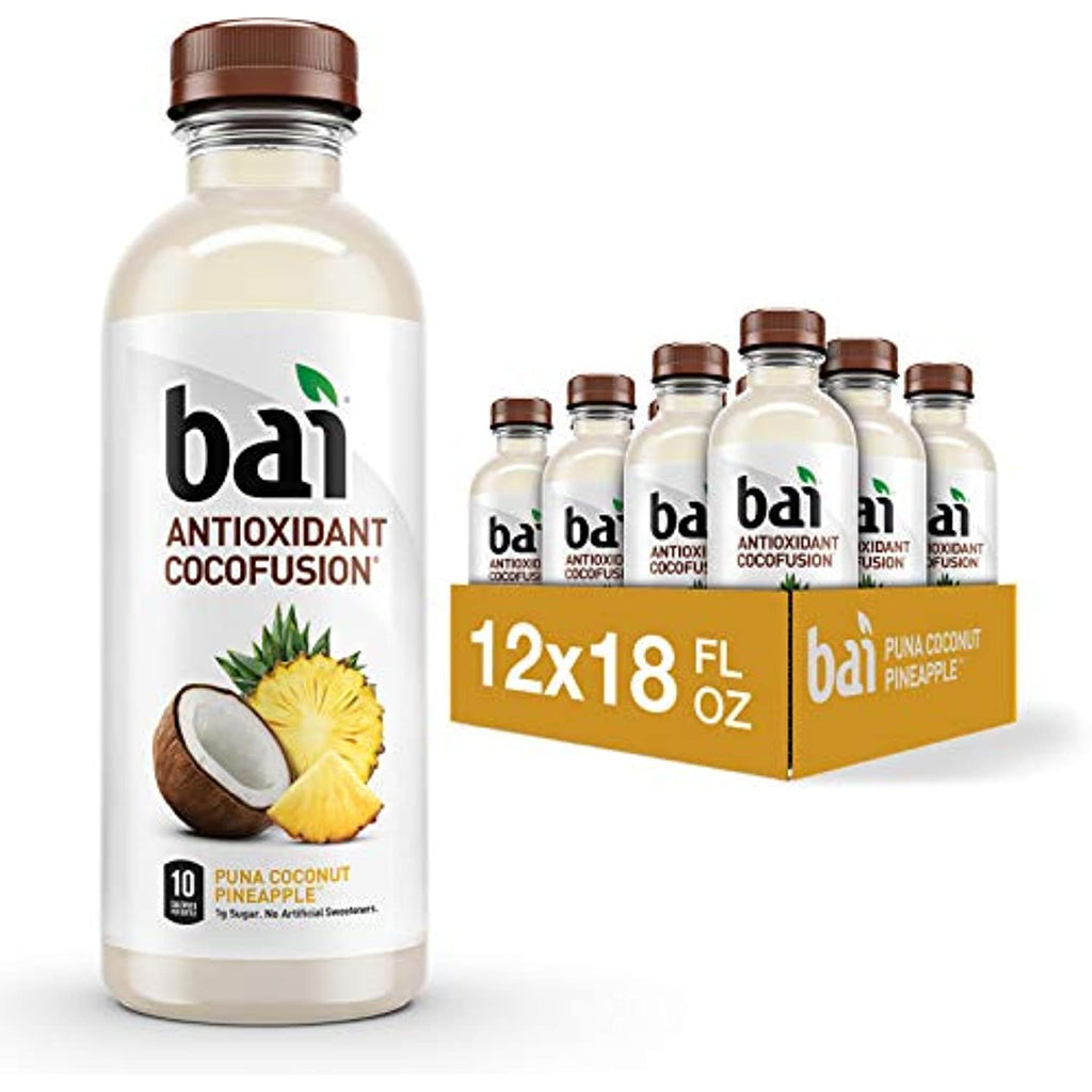 Coconut Flavored Water, 18 Fluid Ounce Bottles, Pack Of 12 Y151361
