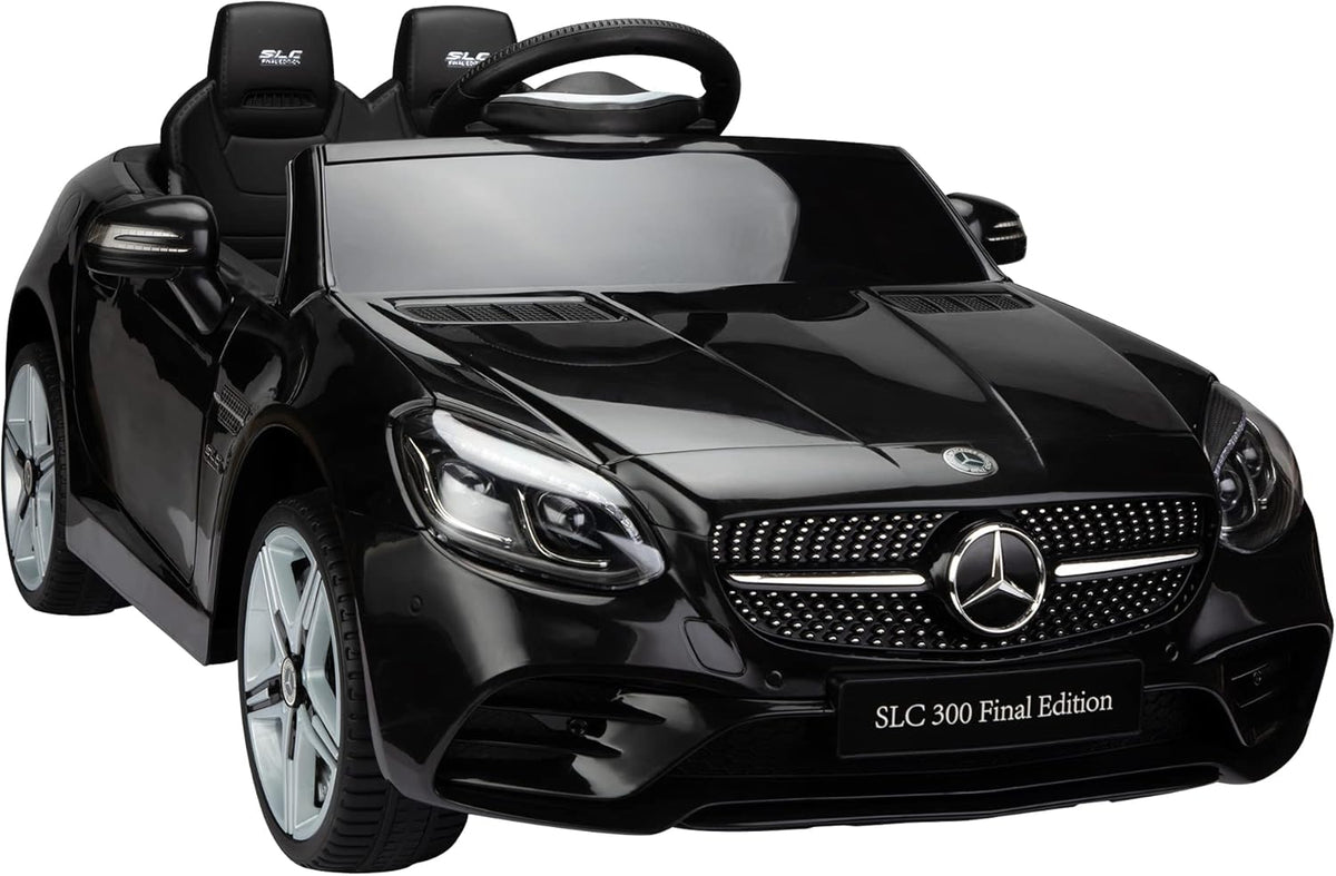12V Kids Ride On Car with LED Lights Black E4254