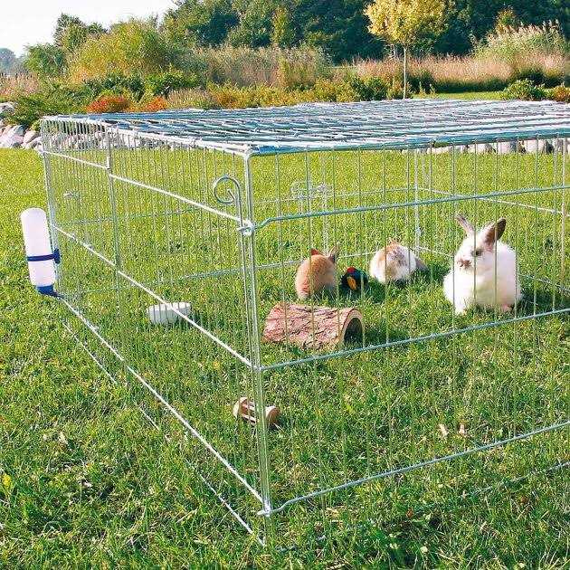 Portable Outdoor Rabbit Cage L336