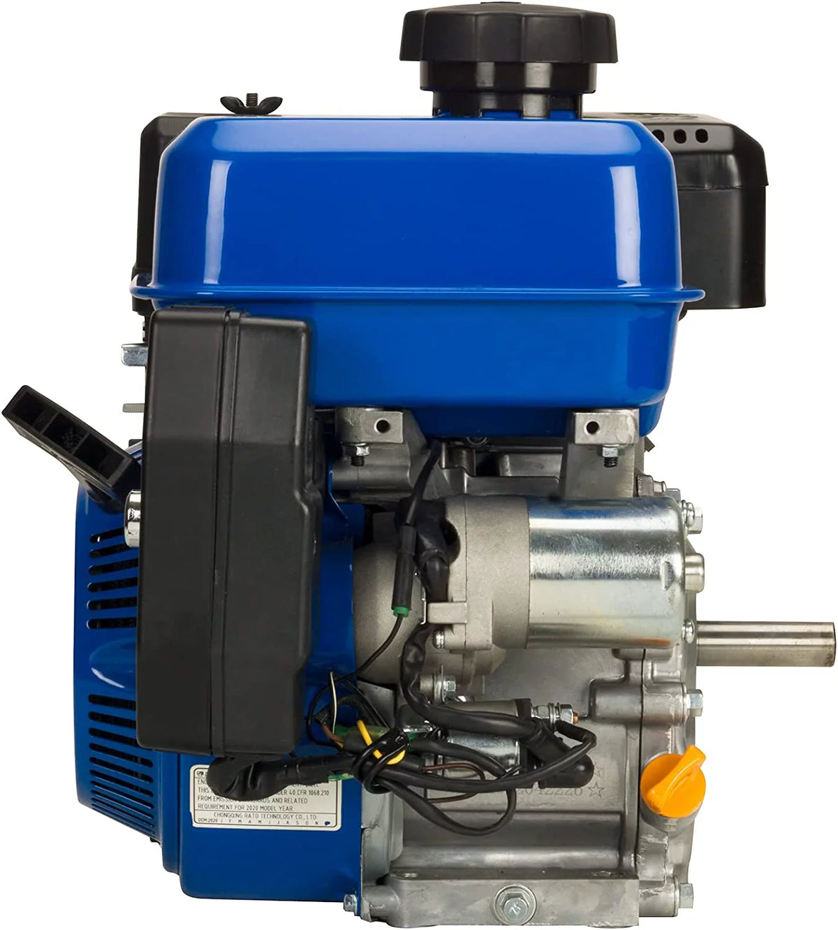 212cc Dual Fuel Recoil Electric Start Horizontal Engine Y539935