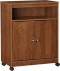 Black Oak Microwave Cart A2946