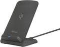 Black Wireless Fast-Charging Desk Stand I598370