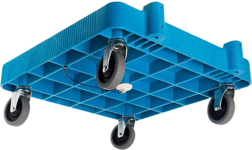 Blue Warewashing Rack Dolly C480