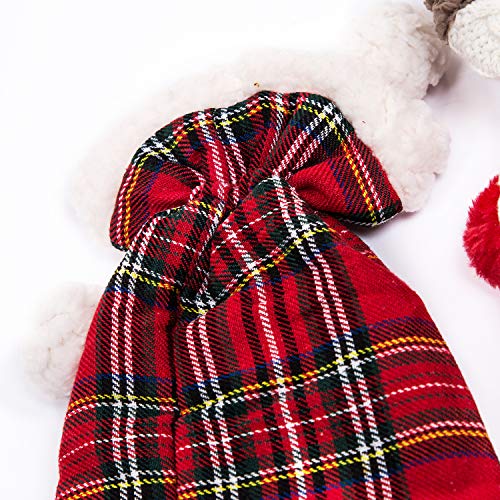 Christmas Wine Bottle Covers Polyester 2 Pack H914