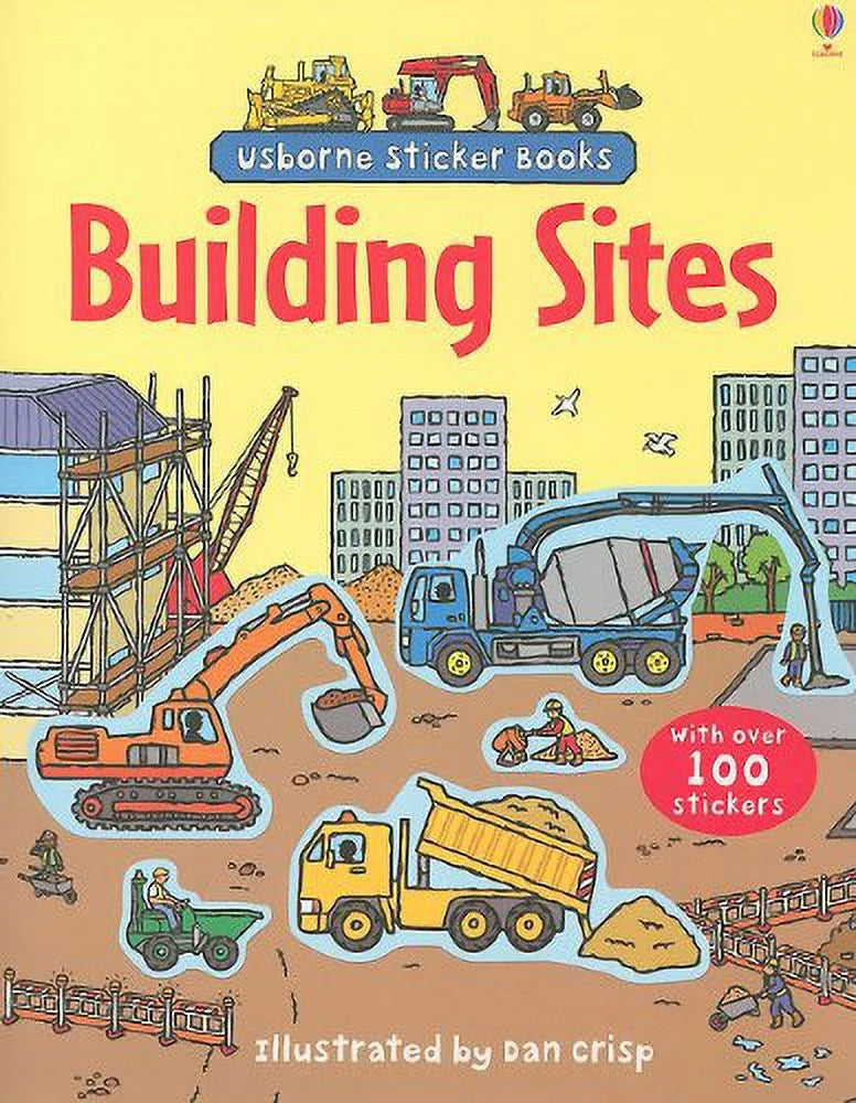 Building Sites Sticker Books Paperback R8162